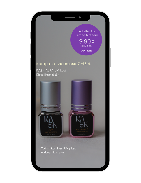 WooCommerce-verkkokauppa kauneusalan yritykselle
