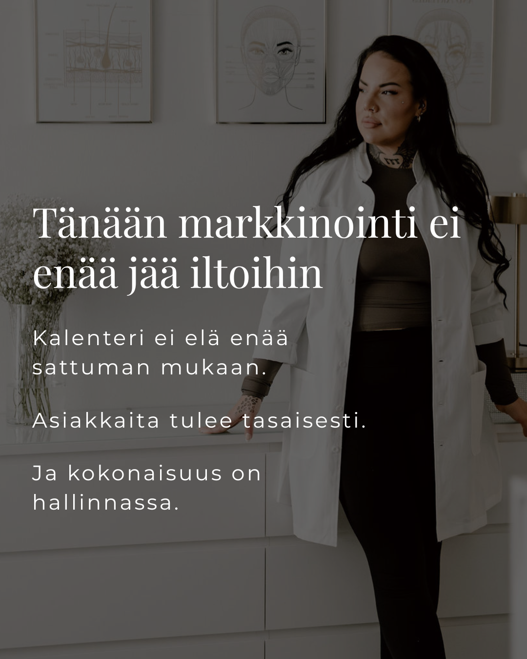 Esteettisen sairaanhoitajan markkinointi toi lisää asiakkaita ja tasaisemman ajanvarauskalenterin